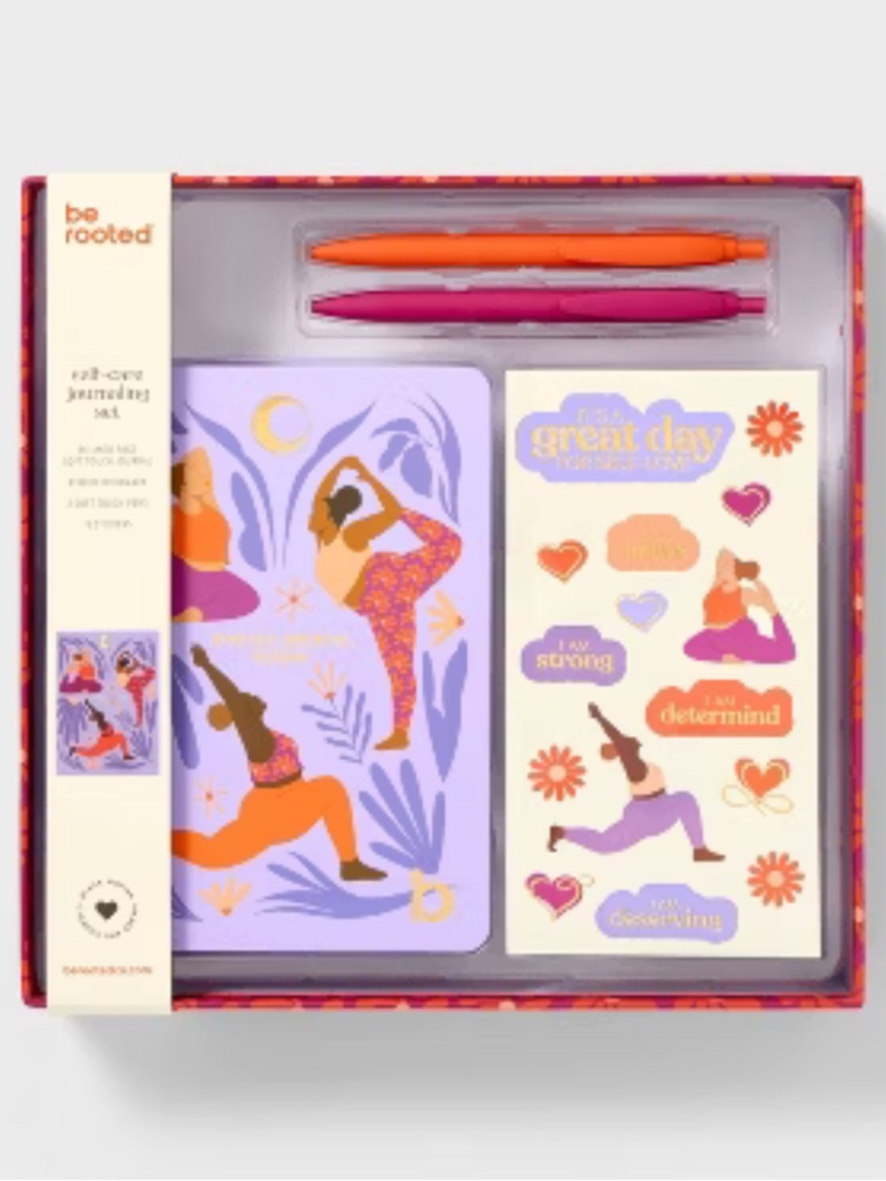 Be Rooted Lavender & Orange Self-Care Journaling Kit